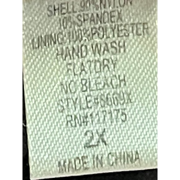 HAANI dress size 2X black lace fit and flare sleeveless - Picture 4 of 7